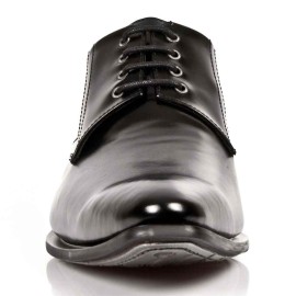 New Rock - M.2243-C11 - Black Elegant Shoes