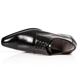 New Rock - M.2243-C11 - Black Elegant Shoes