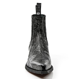 New Rock - M.7953-S21 - Vintage Flower Boots