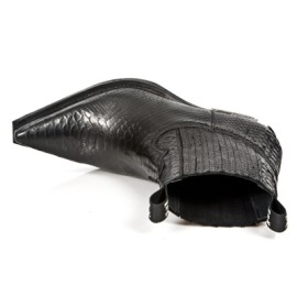 New Rock - M.7953-S4 - Faux Snakeskin - Ankle - Boots