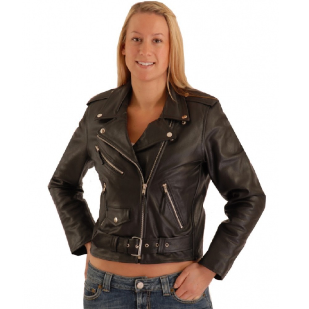 Leather Jacket- Ladies Brando