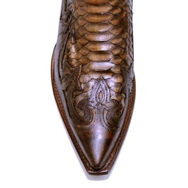 Sendra - 5790P - Brown Python Ankle Boot